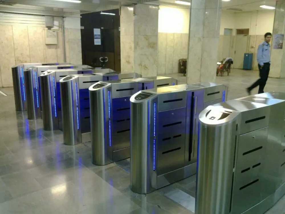 گیت کنترل تردد شیشه ای www.saniten.ir