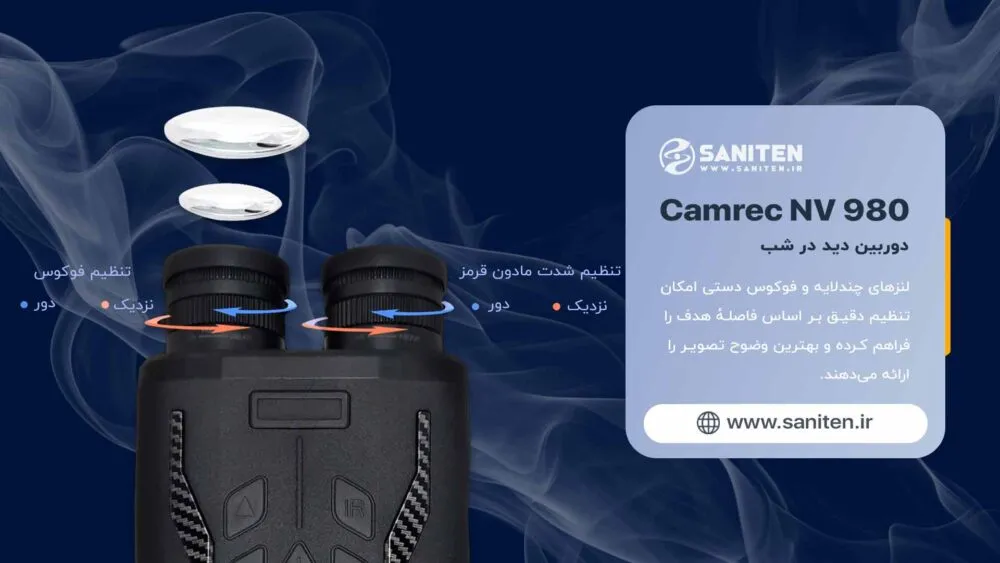 چرا دوربین دید در شب NV980 کمرک متفاوت است؟