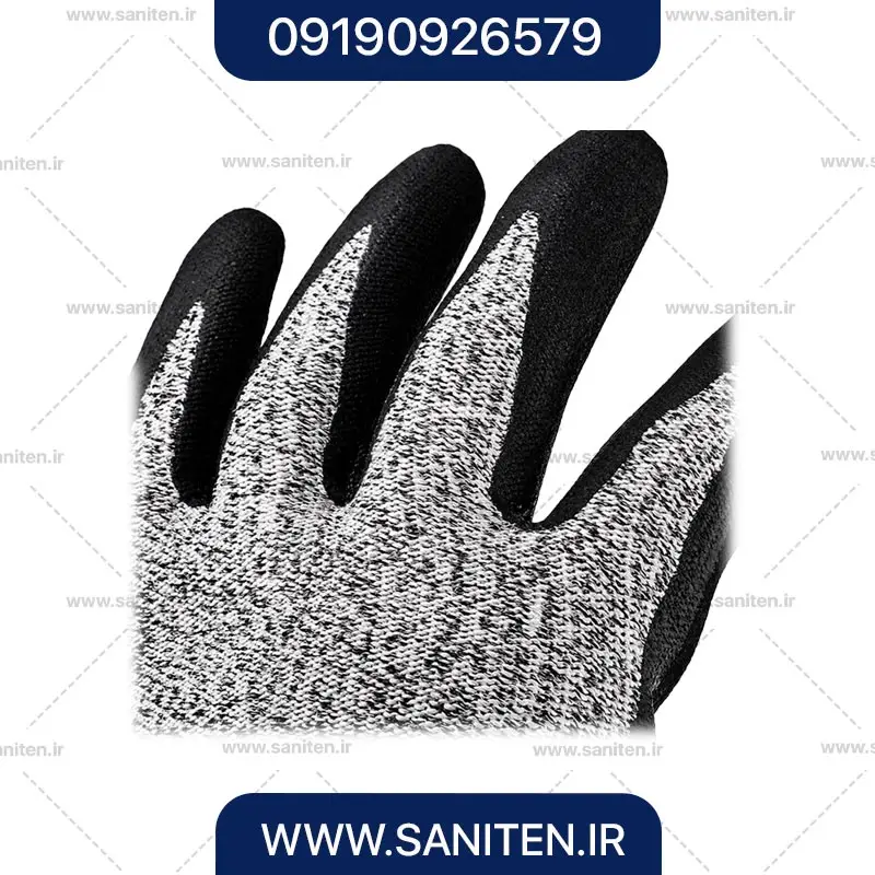 دستکش ضد برش کف نیتریل کات 5 OGuard-Anti Cut G20
