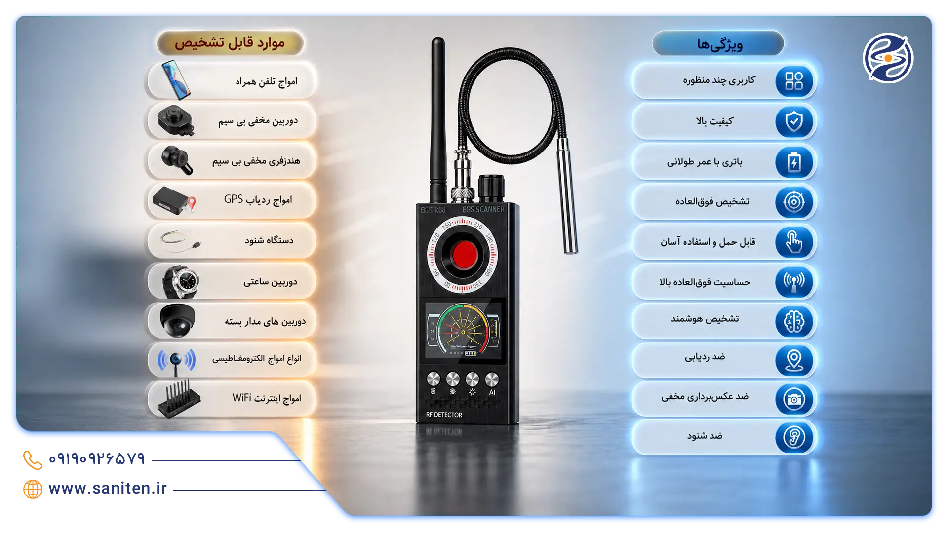 کاربردهای اصلی دستگاه سیگنال یاب کنکور