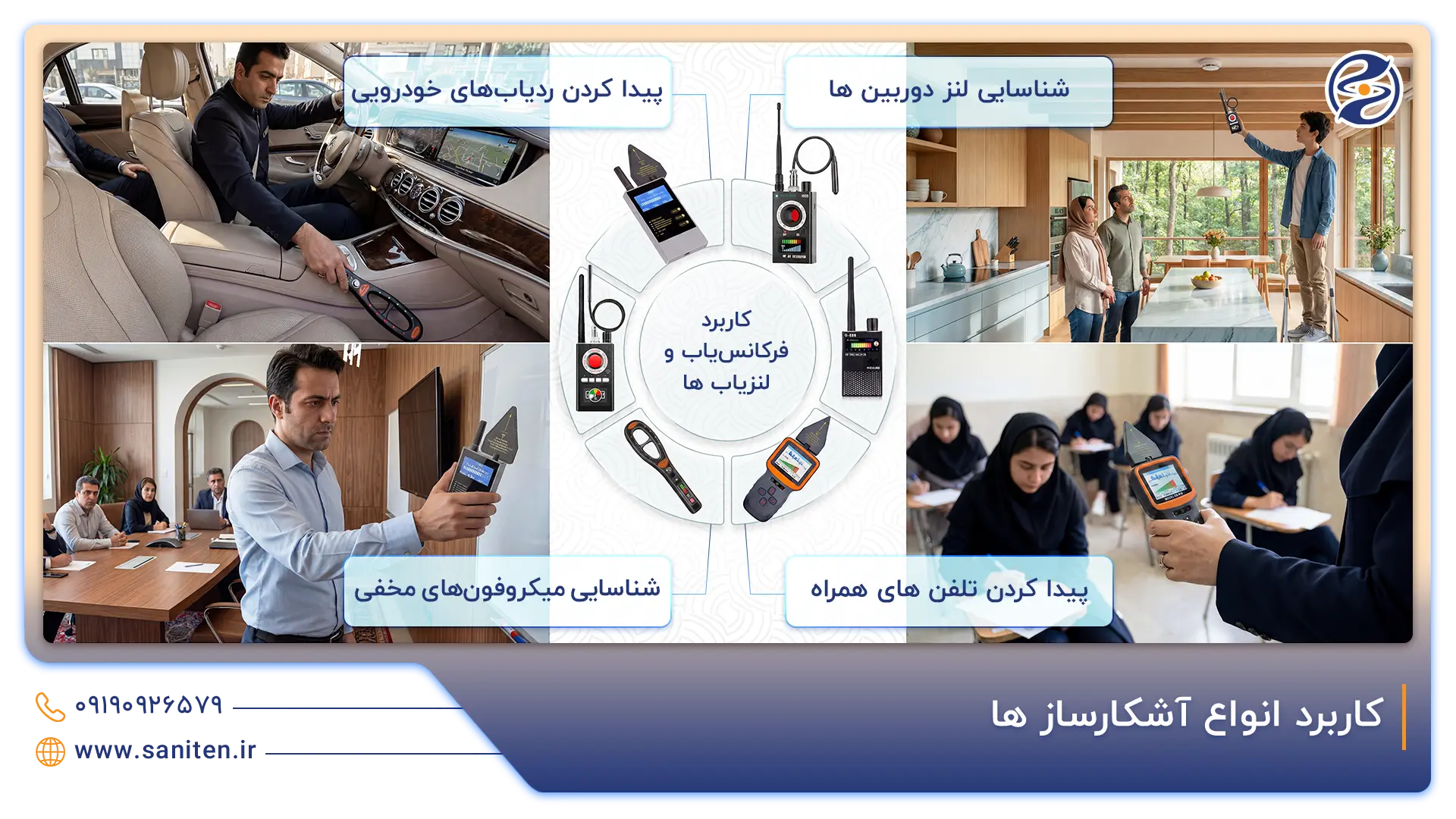 مهمترین کاربرد های فرکانس یاب