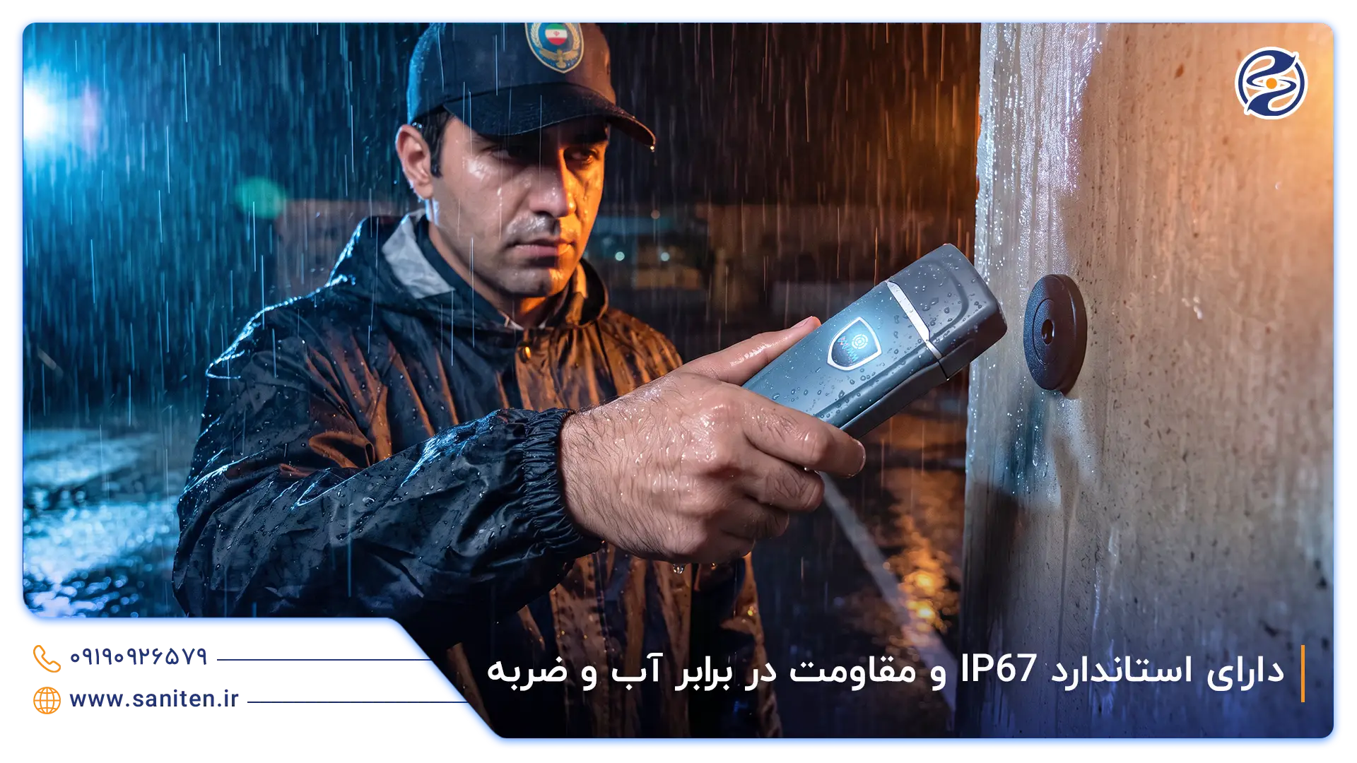 قابلیت ضد آب دستگاه گشت زنی