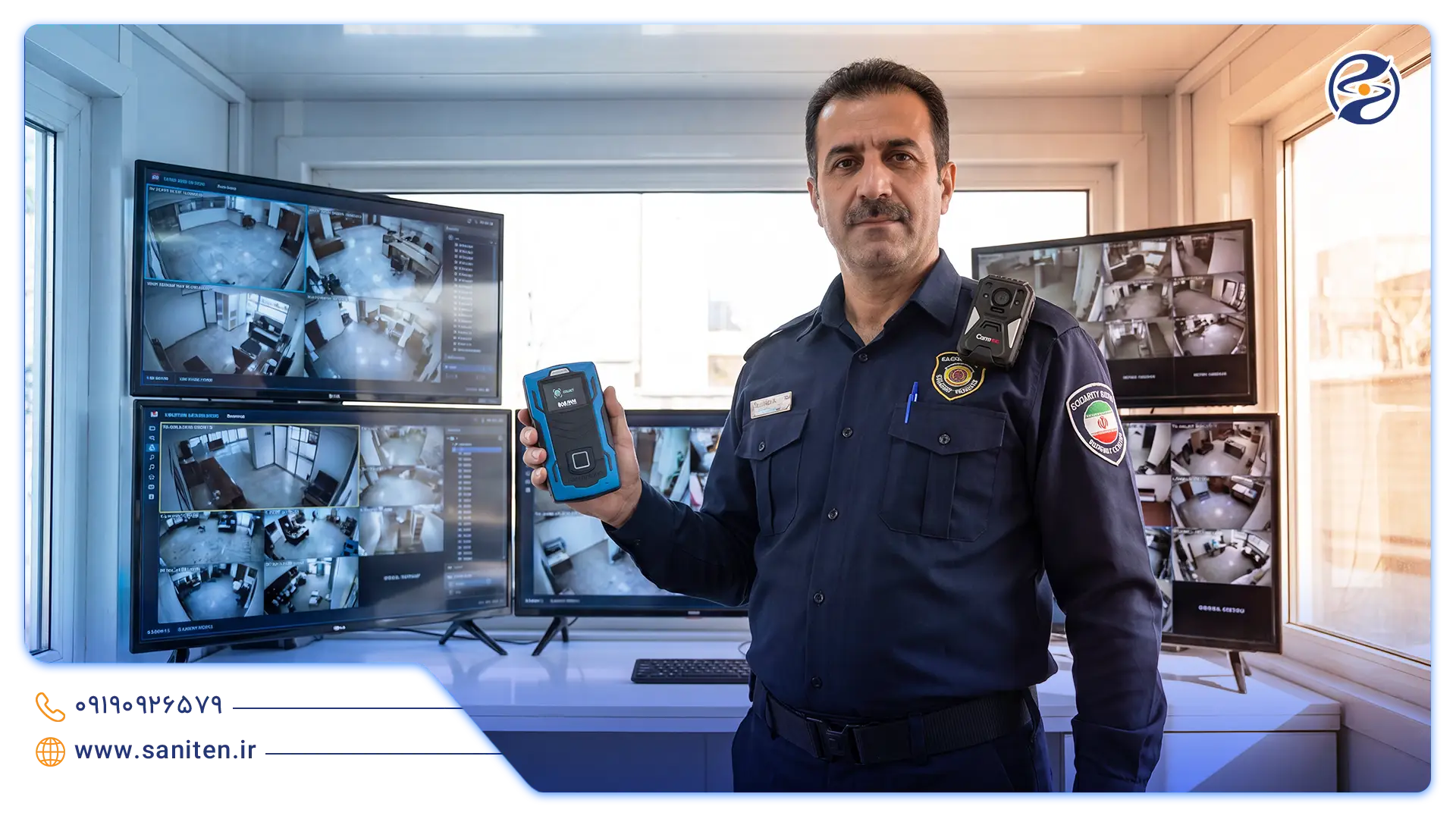 اتاق سیستم گشت و نگهبانی