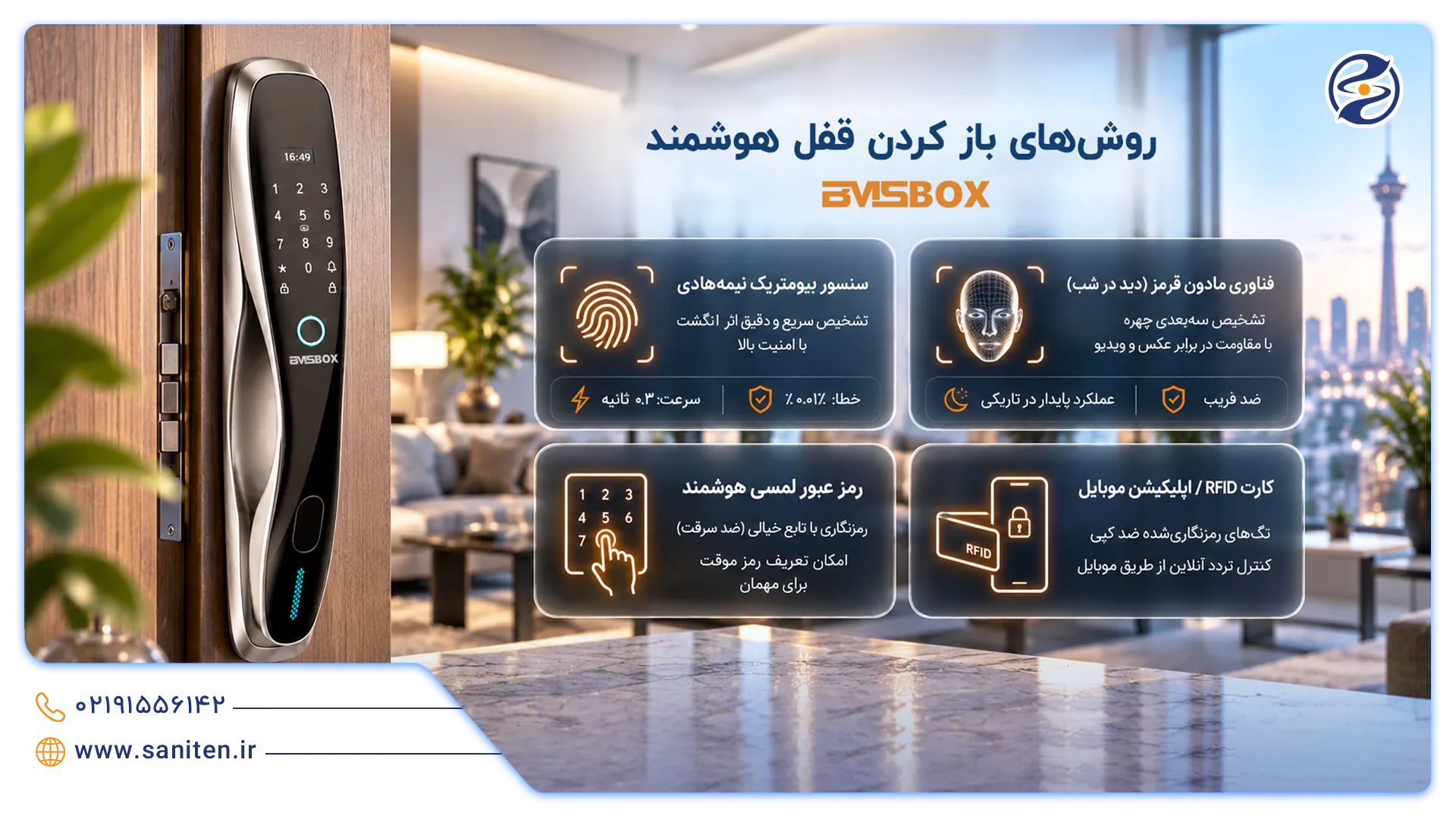 روش‌های 4 گانه بازگشایی قفل‌های دیجیتال