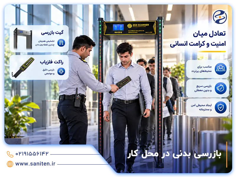 بازرسی بدنی در محل کار